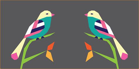 Tori kefi Birdy Series-design 1A Foundation Paper Pieced - Etsy India