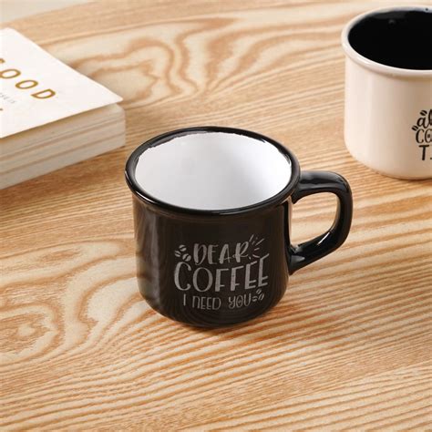 Sassy Brew Quotes Coffee Cup Set Of 4 170ml Online - Premium Coffee Mug ...