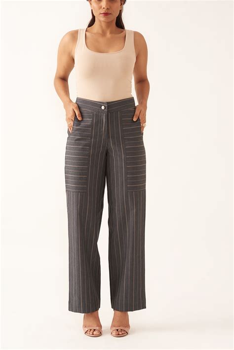 Cotton Grey Relaxed fit Trouser – The Ambition Collective