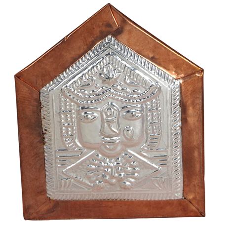Nakoda Gold & Silver Renuka Devi (Maharashtrian Dev Tak) Pure Silver ...