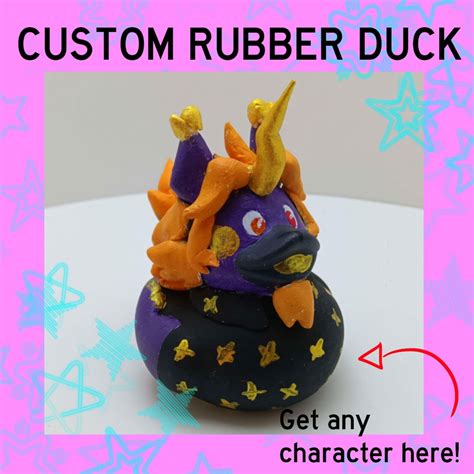 Custom Rubber Duck Commission - Etsy
