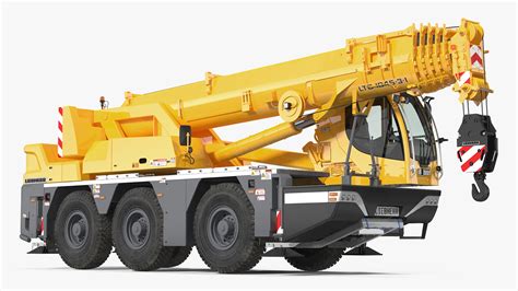 3D Compact Mobile Crane Liebherr LTC 1050 31 | 3D Molier International