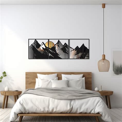 Dusk Glow Sunset Wood Wall Decor