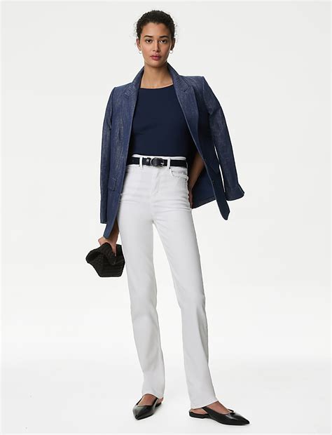 Buy Pure Cotton Slim Fit Top at Marks & Spencer