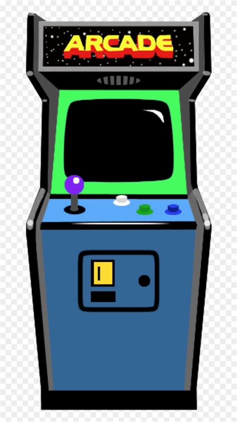 Retro Arcade Transparent Png - Arcade Machine Clip Art - Free ...