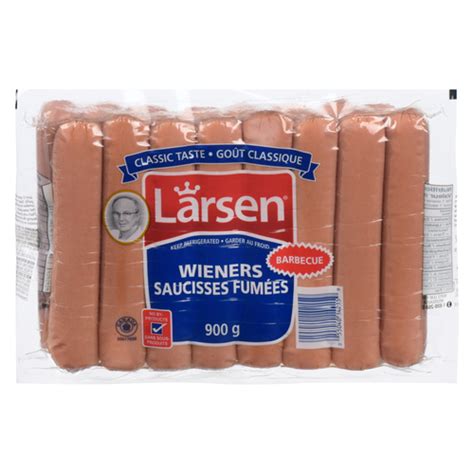 Buy Larsen Wieners Barbecue Style 900 g | Sobeys Inc.