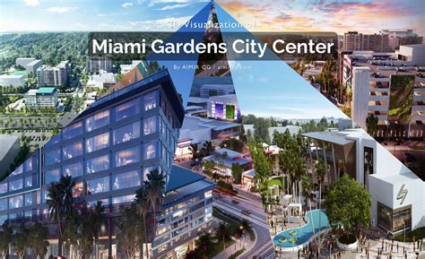 Miami Gardens City Center: A 3D Visualization Case Study • AIMIR CG ...