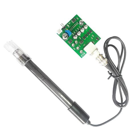 PH Sensor Module with BNC Electrode Probe – High-Accuracy Liquid ...