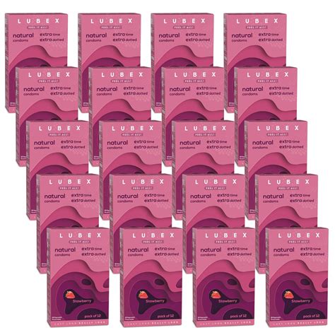 Buy Lubex 6 in 1 Extra Time Condoms with Disposable Bags - Ultra Thin ...