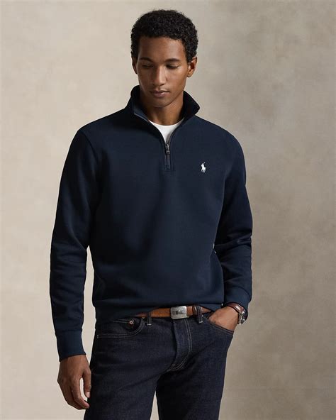 Men's Quarter-Zip Hoodies & Sweatshirts | Ralph Lauren® GF