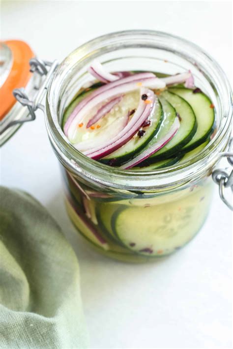 Quick Pickled Cucumbers and Onions | Street Smart Nutrition