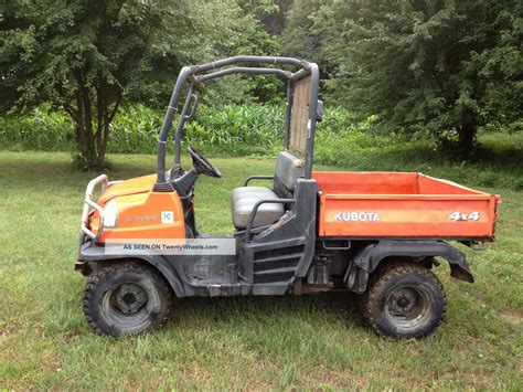 Kubota 900 Rtv Diesel 4x4 Utv Atv Better Than A Golf Cart Cheap Rates