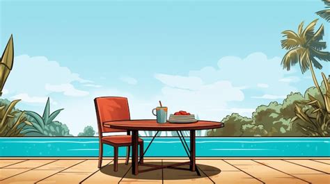 Red Table Cartoon 的图像结果