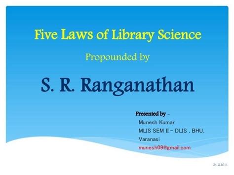 Five Laws of Library Science 的图像结果