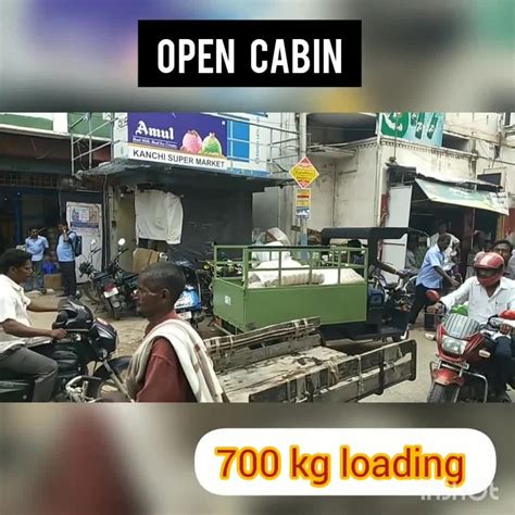 E-Rickshaw Loader and Utility Vehicle - 2 Seater cargo Electric Vehicle ...