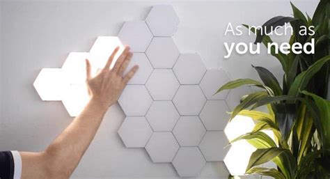 Hexagon Modular Touch Based Lights – QuirkyStore.in