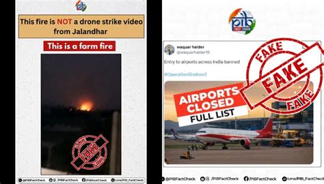 Pakistan's psychological warfare debunked: PIB busts coordinated lies ...