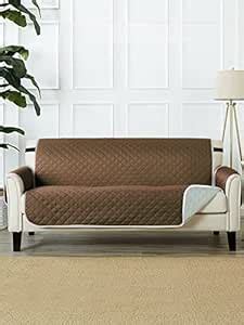 Cortina 100% Polyester Fabric Reversible Quilted Sofa Cover | Highly ...