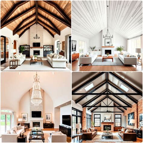 25 Living Room Vaulted Ceiling Ideas To Maximize Height