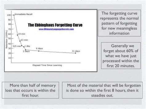 Image result for Forgetting Curve Graph
