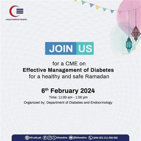 Diabetes and Ramadan CME for Medical Professionals, Liaquat National ...