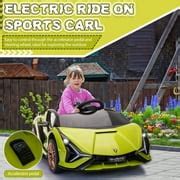 Buy TOBBI 12V Kids Ride on Car Licensed Lamborghini Sian Battery ...