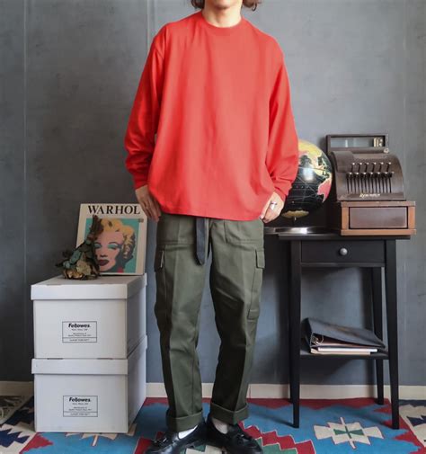1990's HEF-T red L/S tee made in USA | cou cou used select shop
