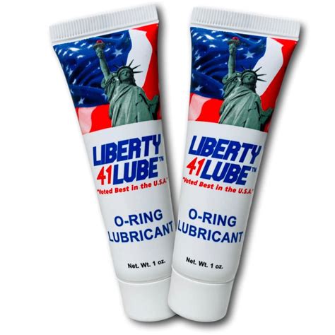Buy 2-Pack) Liberty 41 O-Ring Lubricant & Sealant, Silicone Based, 1 oz ...