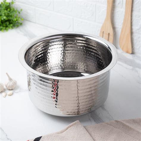 Buy Sizzle Stainless Steel Pateela - 3700 ML / 10 Inches Online in ...