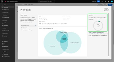 Automatic Policy Enforcement | Adobe Experience Platform