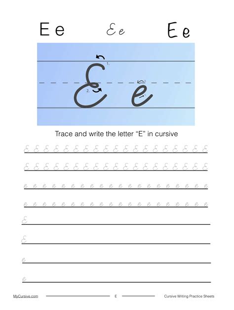E In Cursive Capital