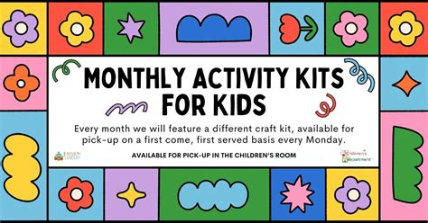 Monthly Activity Kits for Kids, 274 Main St, Hackensack, NJ, United ...