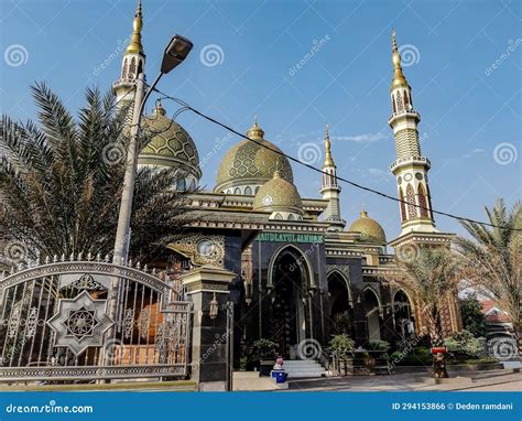 A Unique building editorial photo. Image of muslim, indonesia - 294153866