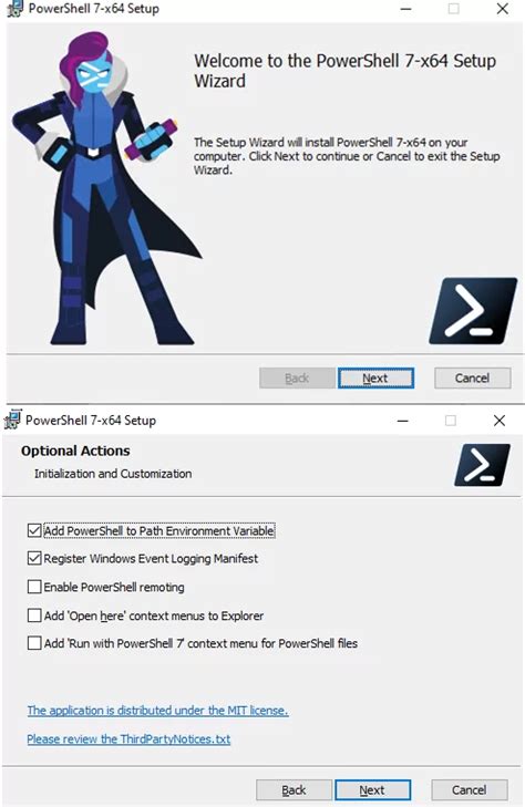 Install New PowerShell Version 的图像结果