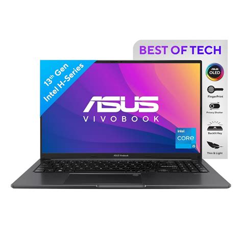 ASUS Vivobook 15 OLED (2023), Intel Core i5-1335U 13th Gen, Thin and ...