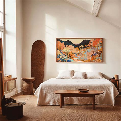 Abstract Landscape Canvas Print: Minimalist Wide Format Artwork - Etsy