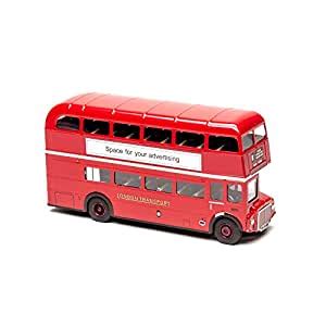 Buy Kovap Vintage 1959 Routemaster London Bus, Red, Wind-Up Tin Toy ...
