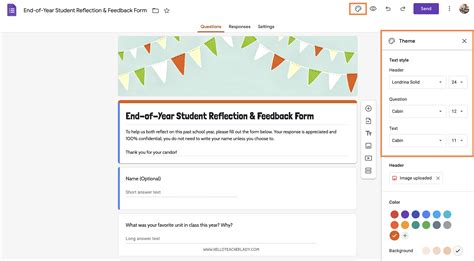 How to Change the Font in Google Forms — helloteacherlady.com