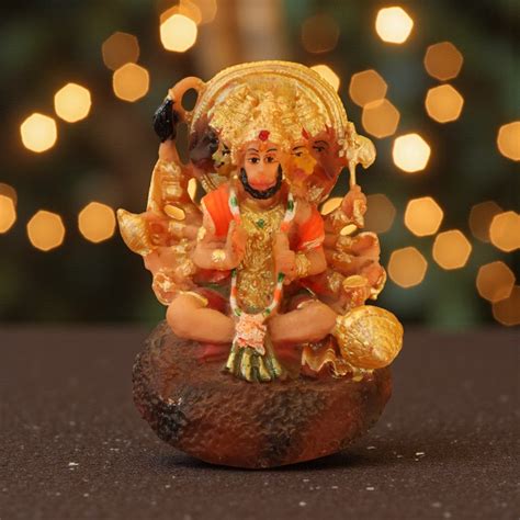 Panchmukhi 5 Face Hanuman Idol – AP Astro