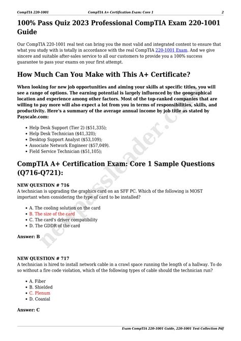 Image result for CompTIA 1001 Study Guide