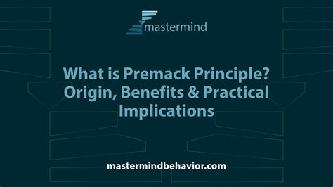 What is Premack Principle? Origin, Benefits & Practical Implications