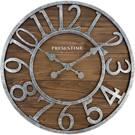 Buy Presentime & Co Vintage Farmhouse Series, Galvanized Rustic ...