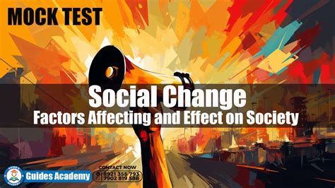 Social Change | Factors Affecting and Effect on Society and Institution ...