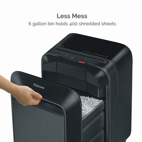 Fellowes Powershred LX180 Jam-Proof Cross-Cut 12-Sheet Paper Shredder ...