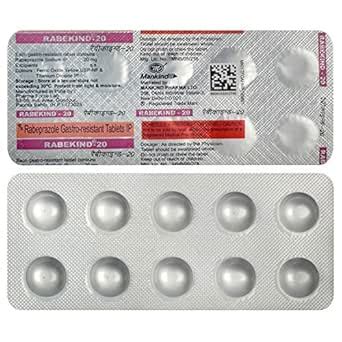Rabekind 20 - Strip of 10 Tablets : Amazon.in: Health & Personal Care