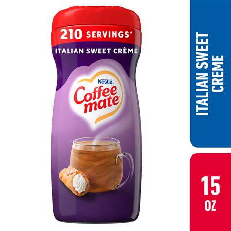 Nestle Coffee mate Italian Sweet Creme Flavored Powder Coffee Creamer ...