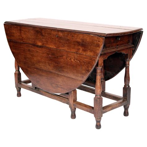 William and Mary Period Gate Leg Table at 1stDibs | william and mary ...