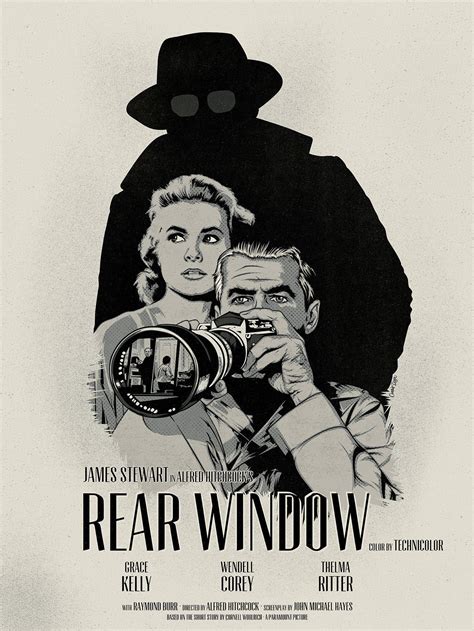 Rear Window Original Movie Poster