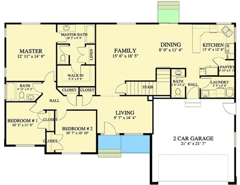 house plans ranch with basement