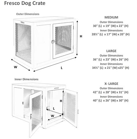 Fresco Furniture Style Dog Crate